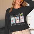 Preppy Silly Teacher Goose Build Character Back To School Unisex Long Sleeve T-Shirt, funny design Preppy Silly Teacher Goose Build Character Back To School Unisex Long Sleeve T-Shirt, funny design
