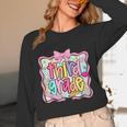 Preppy Third Grade Back To School Teacher Girl Kid Unisex Long Sleeve T-Shirt, funny design