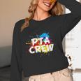 PTA Crew Back To School Volunteer Board Mom Parent Teacher Unisex Long Sleeve T-Shirt, funny design PTA Crew Back To School Volunteer Board Mom Parent Teacher Unisex Long Sleeve T-Shirt, funny design