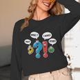 Punctuation Marks Wait What I Agree Stop English Teacher Unisex Long Sleeve T-Shirt, funny design Punctuation Marks Wait What I Agree Stop English Teacher Unisex Long Sleeve T-Shirt, funny design