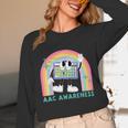 Rainbow AAC Awareness Month SPED Teacher SLP Communication Unisex Long Sleeve T-Shirt, funny design