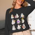 Read More Books Spooky Teacher Halloween Ghost Reading Book Unisex Long Sleeve T-Shirt, funny design