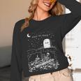 Read In Peace Skeleton Halloween Book Reading Spooky Teacher Unisex Long Sleeve T-Shirt, funny design Read In Peace Skeleton Halloween Book Reading Spooky Teacher Unisex Long Sleeve T-Shirt, funny design