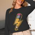 Retro Pencil Pencil Back To School Teacher Student Unisex Long Sleeve T-Shirt, funny design Retro Pencil Pencil Back To School Teacher Student Unisex Long Sleeve T-Shirt, funny design