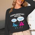Right Acute Triangle Math Teacher Cool Geometry Unisex Long Sleeve T-Shirt, funny design Right Acute Triangle Math Teacher Cool Geometry Unisex Long Sleeve T-Shirt, funny design