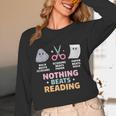Rock Paper Scissors Teacher Librarian Nothing Beats Reading Unisex Long Sleeve T-Shirt, funny design Rock Paper Scissors Teacher Librarian Nothing Beats Reading Unisex Long Sleeve T-Shirt, funny design