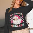 Santa Favorite Teacher Shirt Teacher Christmas Unisex Long Sleeve T-Shirt, funny design Santa Favorite Teacher Shirt Teacher Christmas Unisex Long Sleeve T-Shirt, funny design