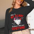 This Is My Scary Science Teacher Costume Ghost Halloween Unisex Long Sleeve T-Shirt, funny design