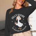 Silly Goose Constitution History Teacher Middle School Unisex Long Sleeve T-Shirt, funny design