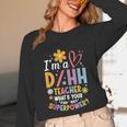 Special Education ASL Teacher Superpower DHH Teacher Unisex Long Sleeve T-Shirt, funny design