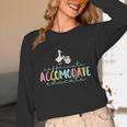 SPED Dream Team Teachers Special Education Silly Goose Unisex Long Sleeve T-Shirt, funny design