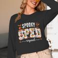 Spooky SPED Squad Special Education Teacher Halloween Ghost Unisex Long Sleeve T-Shirt, funny design