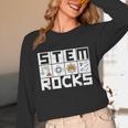STEM Rocks Science Technology Engineering Math STEM Teacher Unisex Long Sleeve T-Shirt, funny design