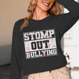 Stomp Out Bullying Back To School Education Teacher Unisex Long Sleeve T-Shirt, funny design Stomp Out Bullying Back To School Education Teacher Unisex Long Sleeve T-Shirt, funny design