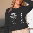 Stop You'Re Under A Rest Music Teacher Unisex Long Sleeve T-Shirt, funny design