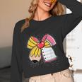Student Teacher Coquette Bow Pencil Back To School First Day Unisex Long Sleeve T-Shirt, funny design Student Teacher Coquette Bow Pencil Back To School First Day Unisex Long Sleeve T-Shirt, funny design