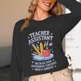 Superhero Sidekick Teaching Teach School Teacher Assistant Unisex Long Sleeve T-Shirt, funny design Superhero Sidekick Teaching Teach School Teacher Assistant Unisex Long Sleeve T-Shirt, funny design
