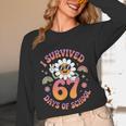 I Survived 67 Days Of School Groovy Retro Teachers Girls Unisex Long Sleeve T-Shirt, funny design I Survived 67 Days Of School Groovy Retro Teachers Girls Unisex Long Sleeve T-Shirt, funny design