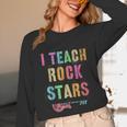 I TEACH ROCKSTARS Band Vibes Teacher Rocks My Music Teaching Unisex Long Sleeve T-Shirt, funny design I TEACH ROCKSTARS Band Vibes Teacher Rocks My Music Teaching Unisex Long Sleeve T-Shirt, funny design