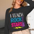I Teach Rockstars Tee Orchestra Music Teacher Back To School Unisex Long Sleeve T-Shirt, funny design I Teach Rockstars Tee Orchestra Music Teacher Back To School Unisex Long Sleeve T-Shirt, funny design