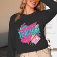 Teacher 90s Retro Colorful Teacher Of The 90s Back To School Unisex Long Sleeve T-Shirt, funny design Teacher 90s Retro Colorful Teacher Of The 90s Back To School Unisex Long Sleeve T-Shirt, funny design