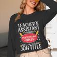 Teacher Assistant Teaching School Ninja Appreciation Unisex Long Sleeve T-Shirt, funny design Teacher Assistant Teaching School Ninja Appreciation Unisex Long Sleeve T-Shirt, funny design