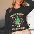 Teacher Christmas Shirts Pajama Matching Rockin' Around The Classroom -Adult Short Sleeve Small Modern Festive Christmas Teacher Xmas Vibes T-Shirt Unisex Long Sleeve T-Shirt, funny design