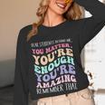 Teacher Dear Students Behind Me 1st Day Of School On Back Unisex Long Sleeve T-Shirt, funny design Teacher Dear Students Behind Me 1st Day Of School On Back Unisex Long Sleeve T-Shirt, funny design