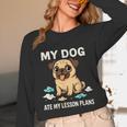 Teacher My Dog Ate My Lesson Plans School Staff Unisex Long Sleeve T-Shirt, funny design Teacher My Dog Ate My Lesson Plans School Staff Unisex Long Sleeve T-Shirt, funny design