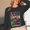 Teacher Of Pre K Superheroes Teacher New School Year Men Women Unisex Long Sleeve T-Shirt, funny design Teacher Of Pre K Superheroes Teacher New School Year Men Women Unisex Long Sleeve T-Shirt, funny design