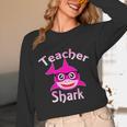 Teacher Shark Female Teacher Unisex Long Sleeve T-Shirt, funny design Teacher Shark Female Teacher Unisex Long Sleeve T-Shirt, funny design