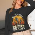Teacher All Teachers Love Brains Halloween Unisex Long Sleeve T-Shirt, funny design Teacher All Teachers Love Brains Halloween Unisex Long Sleeve T-Shirt, funny design