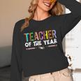 Teacher Of The Year Party Teacher Appreciation Unisex Long Sleeve T-Shirt, funny design