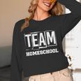 Team Homeschool Homeschooler Homeschooling Teacher Mom Kids Unisex Long Sleeve T-Shirt, funny design Team Homeschool Homeschooler Homeschooling Teacher Mom Kids Unisex Long Sleeve T-Shirt, funny design