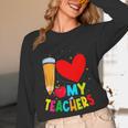 Teens Graduation I Heart My Teachers I Love My Teachers Unisex Long Sleeve T-Shirt, funny design Teens Graduation I Heart My Teachers I Love My Teachers Unisex Long Sleeve T-Shirt, funny design