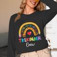TK And Kinder Crew TK Teacher Transitional Kindergarten PreK Unisex Long Sleeve T-Shirt, funny design