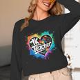TK Teacher Transitional Kindergarten Heart Back To School Unisex Long Sleeve T-Shirt, funny design