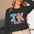 TK Team Back To School Teachers Students Team TK Unisex Long Sleeve T-Shirt, funny design TK Team Back To School Teachers Students Team TK Unisex Long Sleeve T-Shirt, funny design