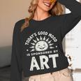 Today’s Good Mood Is Sponsored By Art Teacher Sun Tee Unisex Long Sleeve T-Shirt, funny design Today’s Good Mood Is Sponsored By Art Teacher Sun Tee Unisex Long Sleeve T-Shirt, funny design