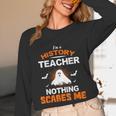 History Teacher School Shirt Halloween Educator Men Women Kids Unisex Long Sleeve T-Shirt, funny design