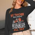 Trucker Truck Driver Vintage My Teacher Was Wrong I Do Get Unisex Long Sleeve T-Shirt, funny design Trucker Truck Driver Vintage My Teacher Was Wrong I Do Get Unisex Long Sleeve T-Shirt, funny design