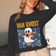 Van Ghost Art Teacher Halloween Van Gogh Starry Night Unisex Long Sleeve T-Shirt, funny design Van Ghost Art Teacher Halloween Van Gogh Starry Night Unisex Long Sleeve T-Shirt, funny design