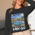 Van Go Retro Vanlife Art Teacher Unisex Long Sleeve T-Shirt, funny design Van Go Retro Vanlife Art Teacher Unisex Long Sleeve T-Shirt, funny design