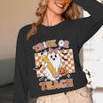 Vintage Teacher Shirt Women Trick Or Teach Halloween Unisex Long Sleeve T-Shirt, funny design Vintage Teacher Shirt Women Trick Or Teach Halloween Unisex Long Sleeve T-Shirt, funny design