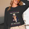 I Want You To Learn US History American Teacher School For Men Women Unisex Long Sleeve T-Shirt, funny design I Want You To Learn US History American Teacher School For Men Women Unisex Long Sleeve T-Shirt, funny design