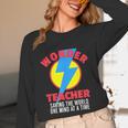 Wonder Teacher Costume Shirt Teacher Halloween Costume Tee Unisex Long Sleeve T-Shirt, funny design Wonder Teacher Costume Shirt Teacher Halloween Costume Tee Unisex Long Sleeve T-Shirt, funny design