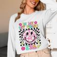 In My 1st Grade Era Smile Face Back To School Teacher Kid Unisex Long Sleeve T-Shirt, funny design