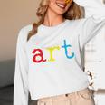 Art Teacher Artists Unisex Long Sleeve T-Shirt, funny design Art Teacher Artists Unisex Long Sleeve T-Shirt, funny design