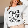 Athlete Plus Artist Equals Dancer Ballerina Teacher Student For Men Women Kids Unisex Long Sleeve T-Shirt, funny design Athlete Plus Artist Equals Dancer Ballerina Teacher Student For Men Women Kids Unisex Long Sleeve T-Shirt, funny design