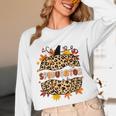 Autumn Fall SPED ED Teacher Thankful Grateful Pumpkin Retro Unisex Long Sleeve T-Shirt, funny design